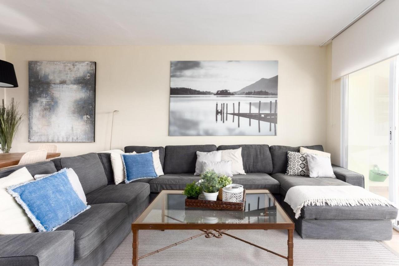 Homeforguest Front Line Beach Apartment In Hacienda Playa มาร์เบยา ภายนอก รูปภาพ