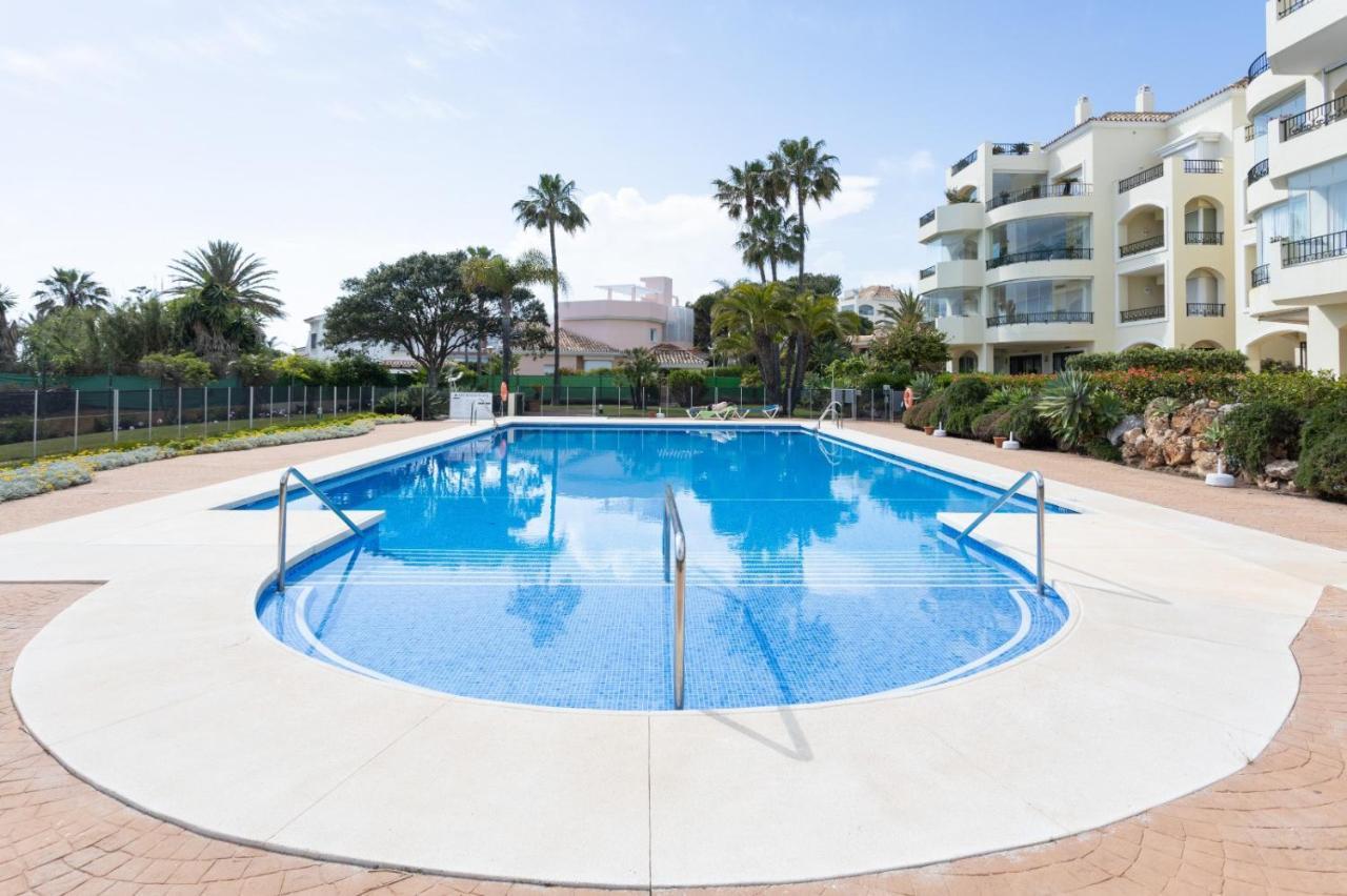 Homeforguest Front Line Beach Apartment In Hacienda Playa มาร์เบยา ภายนอก รูปภาพ