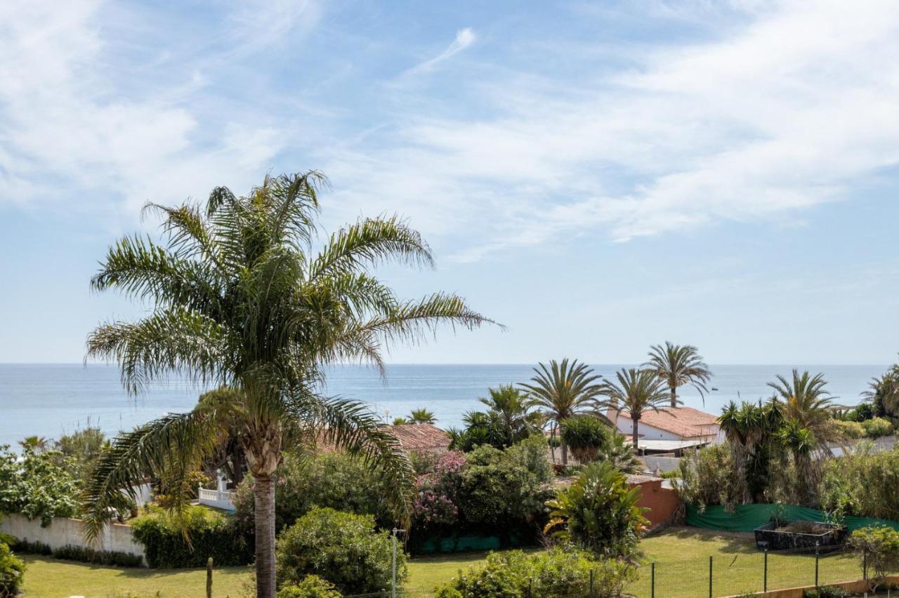 Homeforguest Front Line Beach Apartment In Hacienda Playa มาร์เบยา ภายนอก รูปภาพ